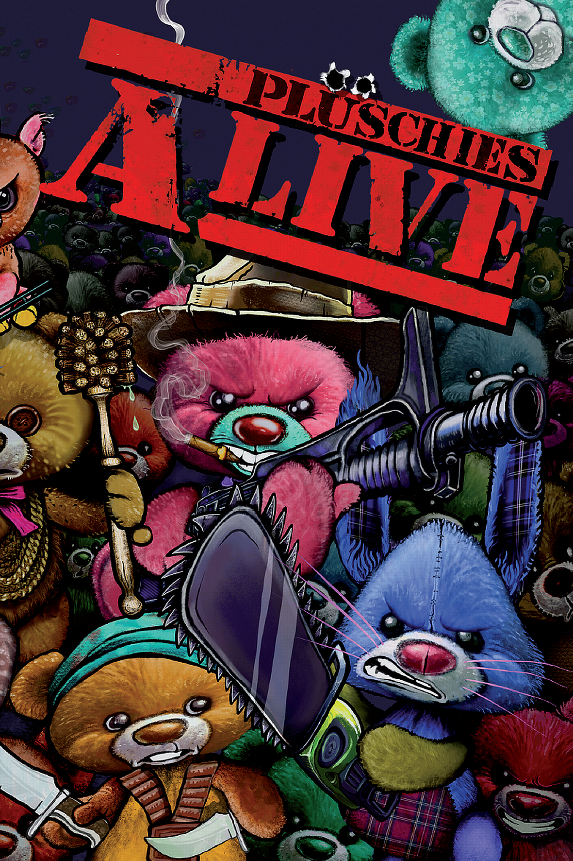 Pluschies Cover front